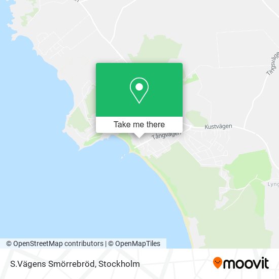 S.Vägens Smörrebröd map