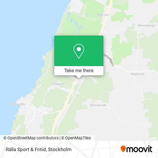 Rälla Sport & Fritid map