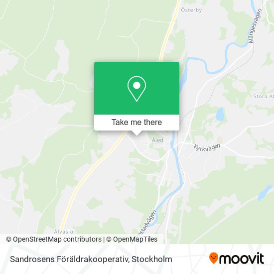 Sandrosens Föräldrakooperativ map