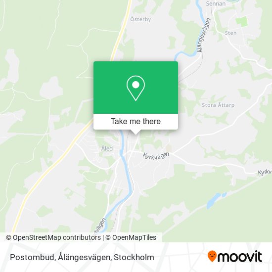 Postombud, Ålängesvägen map