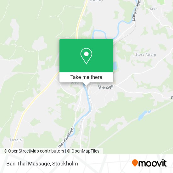 Ban Thai Massage map