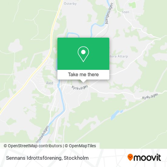 Sennans Idrottsförening map