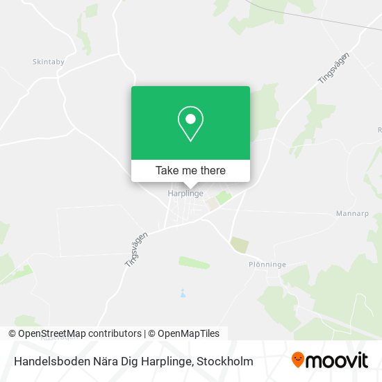 Handelsboden Nära Dig Harplinge map