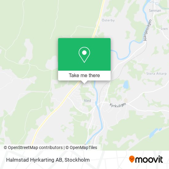 Halmstad Hyrkarting AB map