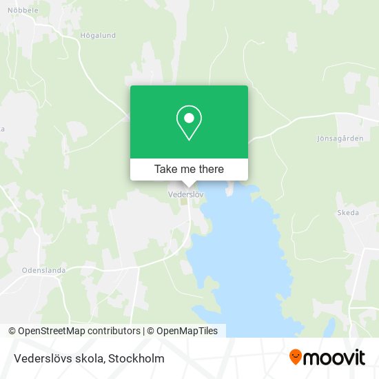 Vederslövs skola map