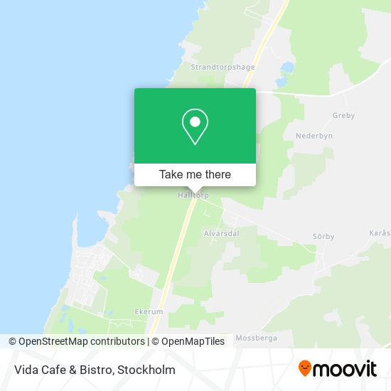 Vida Cafe & Bistro map