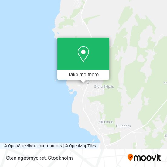 Steningesmycket map