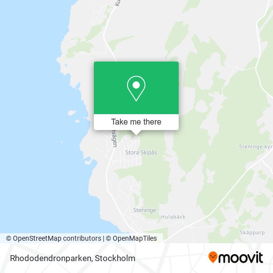 Rhododendronparken map