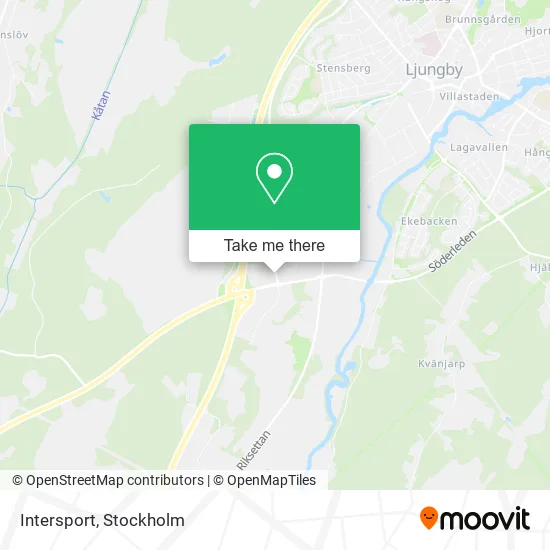 Intersport map