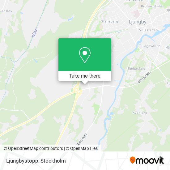 Ljungbystopp map