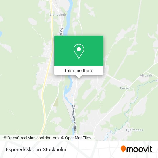 Esperedsskolan map