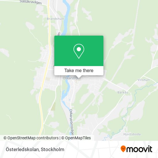 Österledskolan map