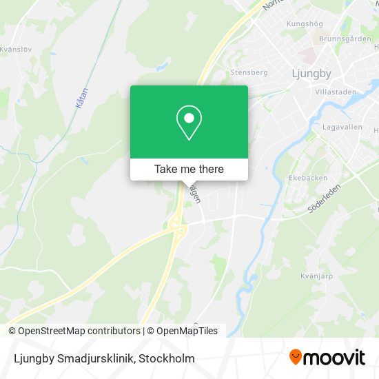Ljungby Smadjursklinik map