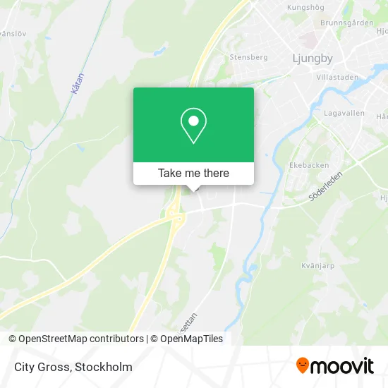 City Gross map
