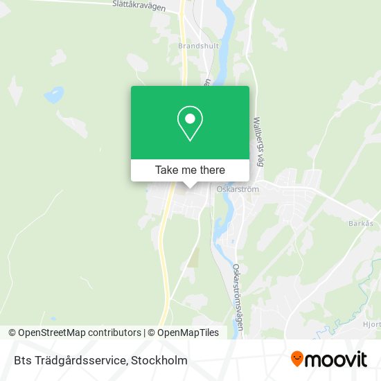 Bts Trädgårdsservice map