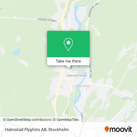 Halmstad Flygfoto AB map