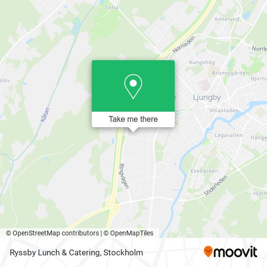 Ryssby Lunch & Catering map