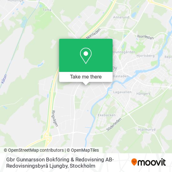 Gbr Gunnarsson Bokföring & Redovisning AB- Redovisningsbyrå Ljungby map