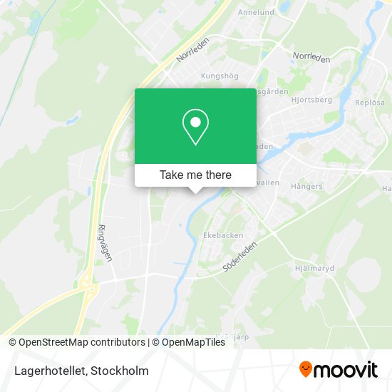 Lagerhotellet map