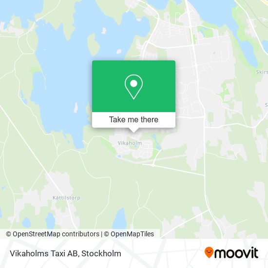 Vikaholms Taxi AB map