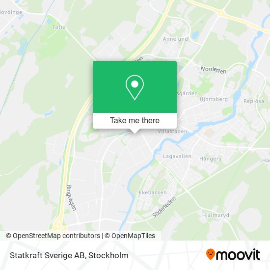 Statkraft Sverige AB map