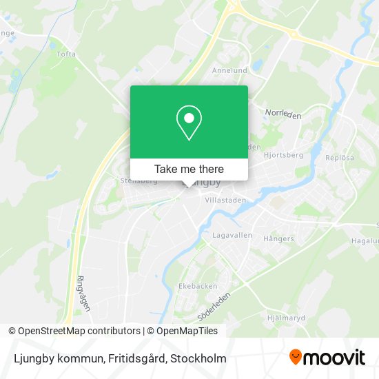 Ljungby kommun, Fritidsgård map