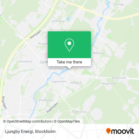 Ljungby Energi map