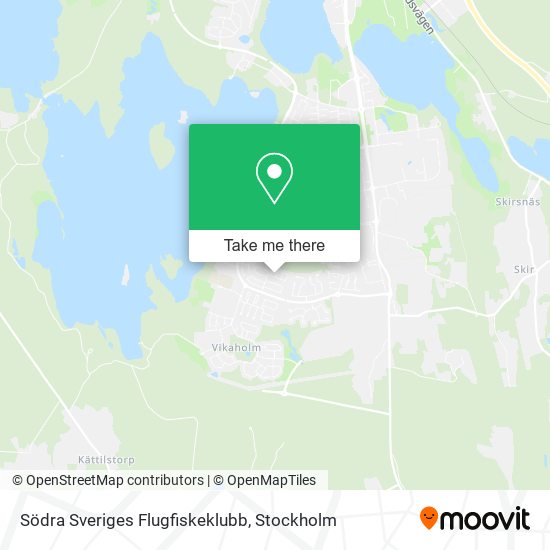Södra Sveriges Flugfiskeklubb map