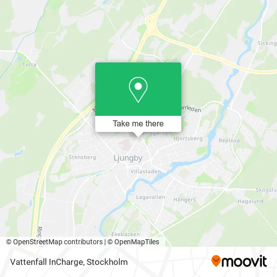 Vattenfall InCharge map