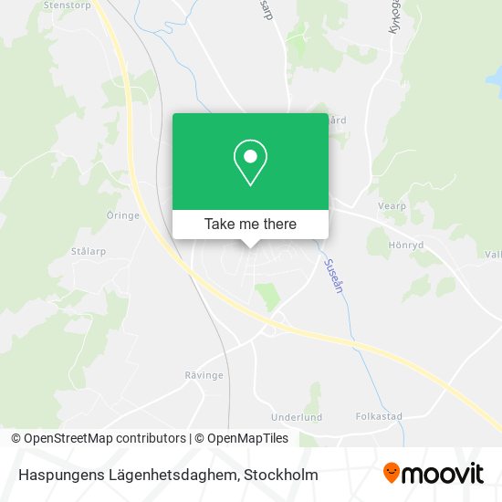 Haspungens Lägenhetsdaghem map