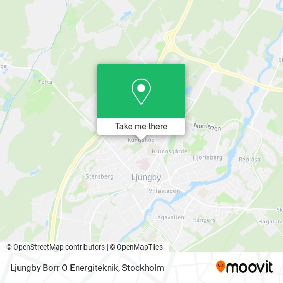 Ljungby Borr O Energiteknik map