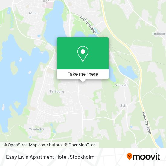 Easy Livin Apartment Hotel map