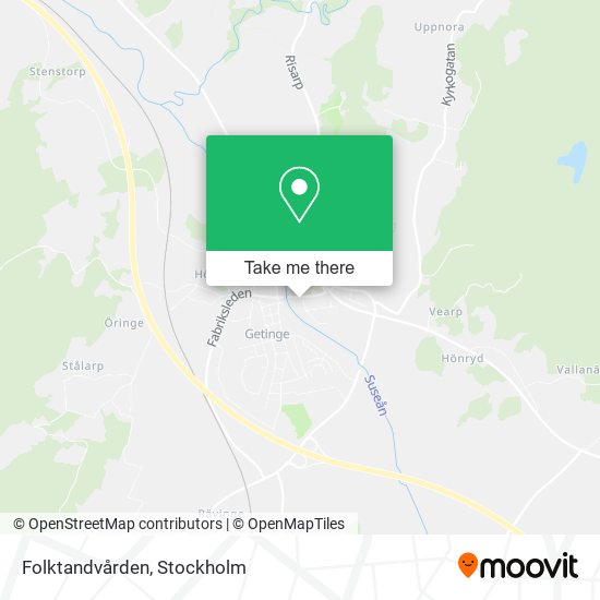 Folktandvården map