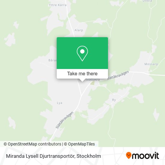 Miranda Lysell Djurtransportör map