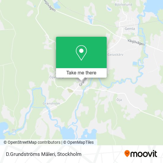 D.Grundströms Måleri map