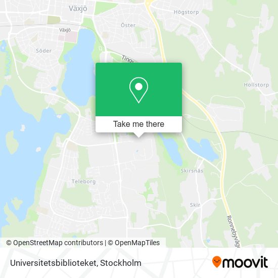Universitetsbiblioteket map