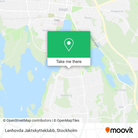 Lenhovda Jaktskytteklubb map
