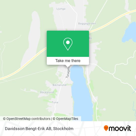 Davidsson Bengt-Erik AB map