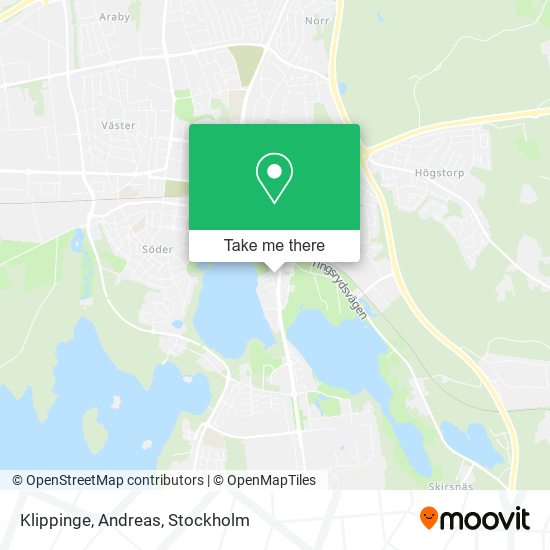 Klippinge, Andreas map