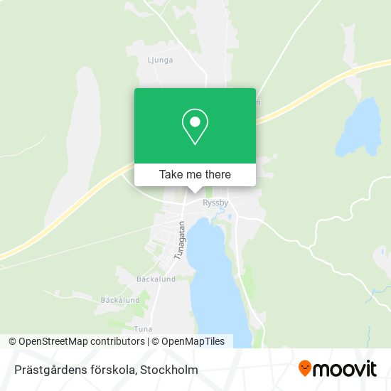Prästgårdens förskola map
