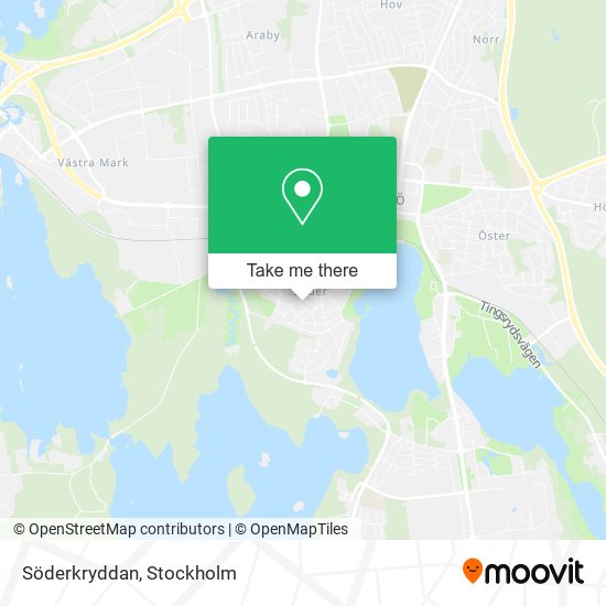 Söderkryddan map