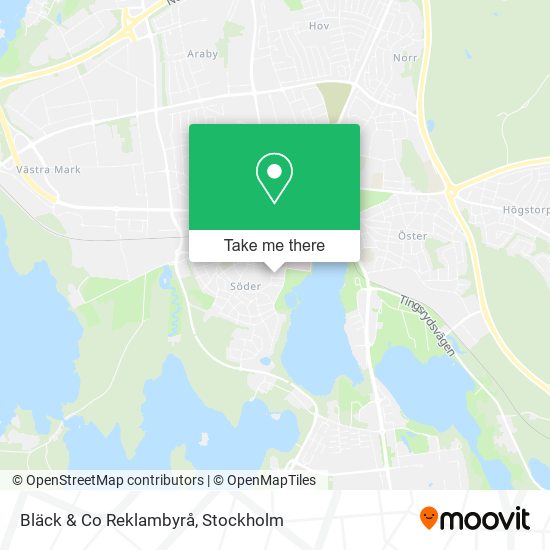 Bläck & Co Reklambyrå map