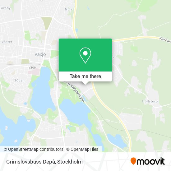 Grimslövsbuss Depå map