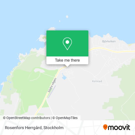 Rosenfors Herrgård map