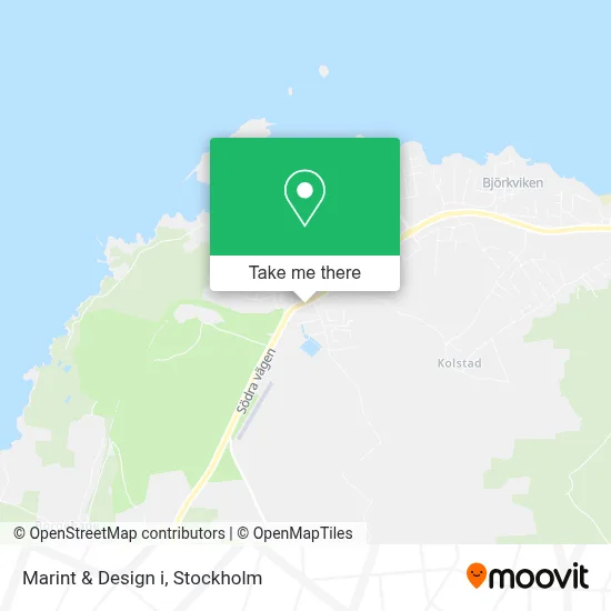 Marint & Design i map