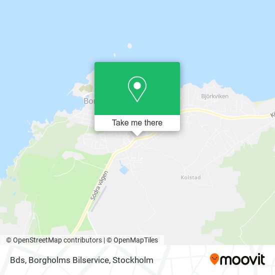 Bds, Borgholms Bilservice map
