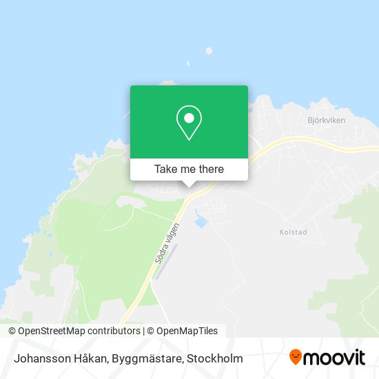 Johansson Håkan, Byggmästare map