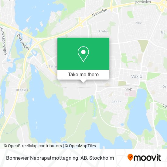 Bonnevier Naprapatmottagning, AB map