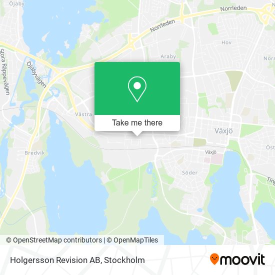 Holgersson Revision AB map