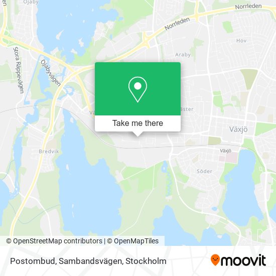 Postombud, Sambandsvägen map